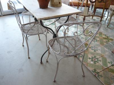 French Garden Furniture Metal on French Antiques   20th Century Collectibles   Contemporary Furniture