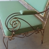 Decorative, 1940's, Garden Settee
