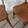 Set Of Four, 19th Century, Elm, English Chairs 