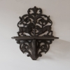 Aesthetic Movement Carved Heraldic Shelf