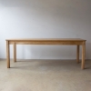 French Blonde Oak Scullery Table