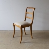 Set Of 6 French Cherrywood Chairs 