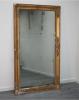 Empire period rectangular gilt mirror