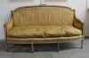 Louis 16 Style Gilt settee