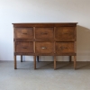 Large, French, 19th century, Grain Drawers