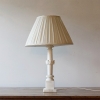 Large Neoclassical Alabaster Lamp