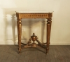 Louis 16 Style Gilt Console Table