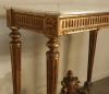 Louis 16 Style Gilt Console Table