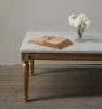 Louis 16 Style Gilt and Marble Coffee Table