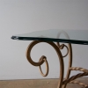 French 1950's Maison Jansen Style Side Table