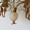 Large, Luxe, Decorative, 20th Century Pendant Light 