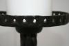 Pair of French Iron Candlesticks 