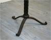 Pair of French Iron Candlesticks 