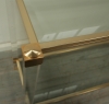 Pierre Vandel Lucite And Brass Console