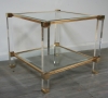 Pierre Vandel Lucite Side Table