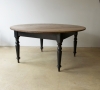 Late 19th Century Large Round Colonial Table