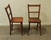 Set Of 6 Elm Folk Dining Chairs