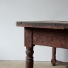 French Painted Rustic Side Table