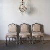 A Set Of 10, French, Louis 15 Style Dining Chairs