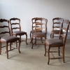 Set Of 6 Provencal Dining Chairs 