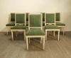 Set Of 8 French Louis 16 Style Dining Chairs