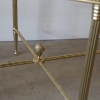 Maison Jansen Style Brass And Glass Side Table