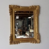French, Floral Gilt Mirror