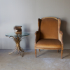 Mid Century, Gilt, Tole, Wheatsheaf Table 