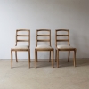 Set Of 6 French Cherrywood Chairs 