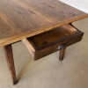 French Chestnut And Fruitwood Farmhouse Table 