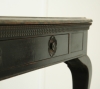 English Chippendale Style Ebonised Desk