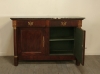 French Empire Mahogany Sideboard