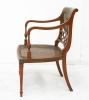 English Sheraton Style Armchair