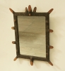 French Faux Bois Mirror
