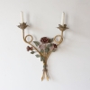 Pair Of French Wrought Iron Sconces
