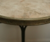 French Brass Edged Café Table