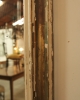 Large English Painted Distressed Mirror