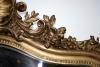 Large Louis 15th style gilt mirror