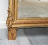 Large Louis 15th style gilt mirror