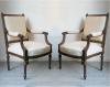 A Pair of Louis 16th Style Fauteuils
