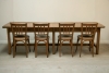 Long French Oak Rustic Dining Table
