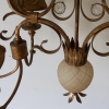 Large, Luxe, Decorative, 20th Century Pendant Light 