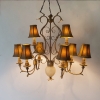 Large, Decorative, 20th Century Pendant Light 
