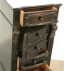 Napoleon III Ebonised Bathroom Cabinet