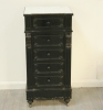 Napoleon III Ebonised Bathroom Cabinet