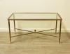 Neoclassical Brass Coffee Table