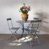 A Large, French, Metal Café Table 