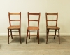 Set Of 6 Elm Folk Dining Chairs