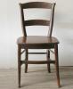 Set of Four French Rustic Chairs