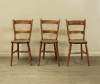 Set of 12 English Provincial Elm Chairs